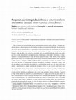 Research paper thumbnail of Segurança e integridade física e emocional em encontros sexuais entre turistas e residentes