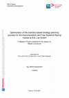 Research paper thumbnail of Optimization of the scenario based strategy planning process for the Instrumentation and Test Systems Racing market at AVL List GmbH