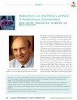 Research paper thumbnail of Reflections on the History of HCV: A Posthumous Examination