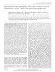 Research paper thumbnail of Hypersynchrony despite pathologically reduced beta oscillations in patients with Parkinson's disease: a pharmaco-magnetoencephalography study