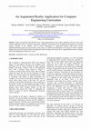 Research paper thumbnail of An Augmented Reality Application for Computer Engineering Curriculum