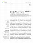 Research paper thumbnail of Property Risk Assessment of Sinkhole Hazard in Louisiana, U.S.A