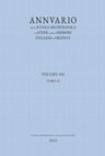 Research paper thumbnail of Di Cesare R., Sarcone G. 2022, Il santuario dell'acropoli e l'abitato classico-ellenistico di Efestia (Lemno). Scavi e ricerche del 2022, in "Annuario della Scuola Archeologica di Atene e delle Missioni Italiane in Oriente", vol. 100, Tomo II, pp. 88-150.