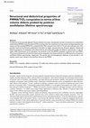 Research paper thumbnail of Structural and dielectrical properties of PMMA/TiO2 composites in terms of free volume defects probed by positron annihilation lifetime spectroscopy