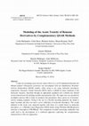 Research paper thumbnail of Modeling of the acute toxicity of benzene derivatives by complementary QSAR methods