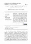 Research paper thumbnail of A comparative assessment of popular tracking algorithms used in standalone photovoltaic systems