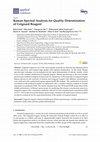 Research paper thumbnail of Raman Spectral Analysis for Quality Determination of Grignard Reagent