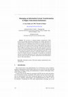 Research paper thumbnail of Managing an Information System Transformation in Higher Educational Institutions: A Case Study on CMC Portal in Ghana