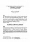 Research paper thumbnail of Os desafios da gestão da qualidade numa universidade pública brasileira: a experiência da Unicamp