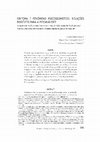 Research paper thumbnail of Sintoma e Fenômeno Psicossomático: Relações Possíveis Para a Psicanálise?