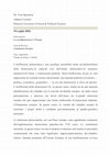 Research paper thumbnail of L’Unione europea, la democrazia, le democrazie