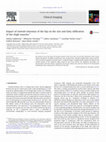 Research paper thumbnail of Impact of osteoid osteomas of the hip on the size and fatty infiltration of the thigh muscles