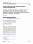 Research paper thumbnail of Correction to: Febrile illness in high-risk children: a prospective, international observational study