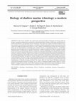 Research paper thumbnail of Biology of shallow marine ichnology: a modern perspective