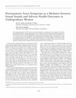 Research paper thumbnail of Posttraumatic stress symptoms as a mediator between sexual assault and adverse health outcomes in undergraduate women