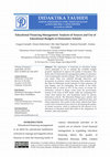 Research paper thumbnail of Educational Financing Management: Analysis of Sources and Use of Educational Budgets in Elementary Schools