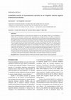 Research paper thumbnail of Antibiofilm activity of Cyanobacteria spirulina as an irrigation solution against Enterococcus faecalis