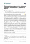 Research paper thumbnail of Assessment of Adaptive Reuse Practices through User Experiences: Traditional Houses in the Walled City of Nicosia