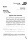 Research paper thumbnail of Unmerging analytic comparatives