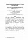 Research paper thumbnail of Pemakaian Teknik Pendinginan Pasif Dalam Mitigasi Urban Heat Island (UHI): Tinjauan Literatur