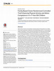 Research paper thumbnail of Family-Based Cluster Randomized Controlled Trial Enhancing Physical Activity and Motor Competence in 4-7-Year-Old Children