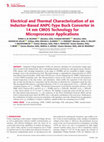 Research paper thumbnail of Electrical and Thermal Characterization of an Inductor-Based ANPC-Type Buck Converter in 14 nm CMOS Technology for Microprocessor Applications