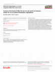 Research paper thumbnail of Facteurs favorisant l’offre de services de santé en français : études de cas en milieu hospitalier anglophone