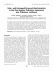 Research paper thumbnail of Inter- and intraspecific sexual discrimination in the flour beetles Tribolium castaneum and Tribolium confusum