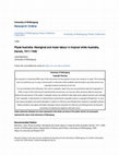 Research paper thumbnail of Plural Australia: Aboriginal and Asian labour in tropical white Australia, Darwin, 1911-1940