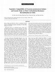 Research paper thumbnail of Vegetative Compatibility of Fusarium graminearum Isolates and Genetic Study on Their Carbendazim-Resistance Recombination in China