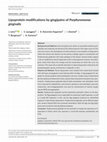 Research paper thumbnail of Lipoprotein modifications by gingipains ofPorphyromonas gingivalis