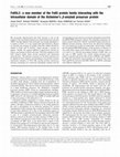 Research paper thumbnail of Fe65L2: a new member of the Fe65 protein family interacting with the intracellular domain of the Alzheimer's β-amyloid precursor protein