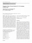 Research paper thumbnail of Prognostic Value of Frozen Section in T1, T2 Carcinoma of Oral Cavity