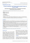 Research paper thumbnail of Common morphologic type of anemia among pregnant teenagers in Western Uganda