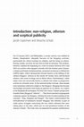 Research paper thumbnail of Introduction: Nonreligion, Atheism and Sceptical Publicity