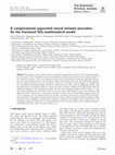 Research paper thumbnail of A computational supervised neural network procedure for the fractional SIQ mathematical model