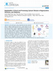 Research paper thumbnail of Baghdadite: A Novel and Promising Calcium Silicate in Regenerative Dentistry and Medicine