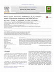 Research paper thumbnail of Electro-catalytic performance of 60%NiO/Ce0.9Zr0.1O2 cermets as anodes of intermediate temperature solid oxide fuel cells