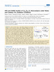 Research paper thumbnail of XPD and XANES Studies of Ce0.9Zr0.1O2 Nanocatalysts under Redox and Catalytic CH4 Oxidation Conditions