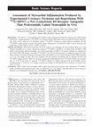 Research paper thumbnail of Assessment of Myocardial Inflammation Produced by Experimental Coronary Occlusion and Reperfusion With 99m Tc-RP517, a New Leukotriene B4 Receptor Antagonist That Preferentially Labels Neutrophils In Vivo