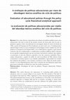 Research paper thumbnail of A avaliação de políticas educacionais por meio da abordagem teórico-analítica do ciclo de políticas