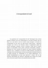 Research paper thumbnail of Correspondants de nuit