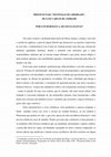 Research paper thumbnail of PREFÁCIO PARA 'SENTENÇAS DE LIBERDADE', DE LUIZ CARLOS ANDRADE