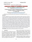 Research paper thumbnail of Economics Pre-Service Teachers' Knowledge and Practices of Reflective Teaching as Predictors of Teaching Skills in Ibadan