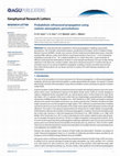 Research paper thumbnail of Probabilistic infrasound propagation using realistic atmospheric perturbations