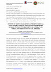 Research paper thumbnail of EFFECT OF SERVICE LEARNING AND EDUCATIONAL TRIPS INSTRUCTIONAL STRATEGIES ON PRIMARY SCHOOL PUPILS' ENVIRONMENTAL LITERACY IN SOCIAL STUDIES IN OYO STATE, NIGERIA