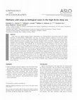 Research paper thumbnail of Methane cold seeps as biological oases in the high-Arctic deep sea