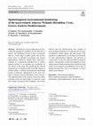 Research paper thumbnail of Spatiotemporal environmental monitoring of the karst-related Almyros Wetland (Heraklion, Crete, Greece, Eastern Mediterranean)