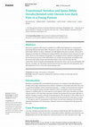 Research paper thumbnail of Transitional Vertebra and Spina Bifida Occulta Related with Chronic Low Back Pain in a Young Patient