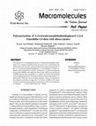 Research paper thumbnail of Polymerization of 4-(4-tetrabromophthalimidophenyl)-1,2,4- triazolidin-3,5-dion with diisocyanates